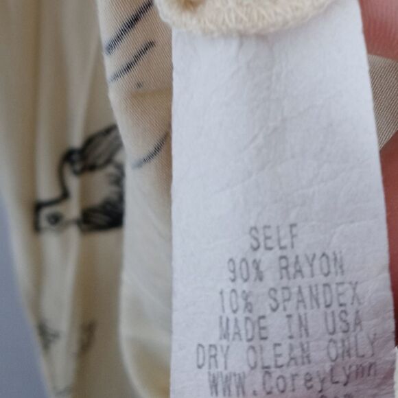 Corey Lynn Calter bird print dress - Picture 5 of 6